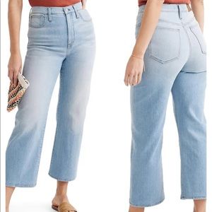 Madewell Slim Wide Leg Crop-Size 27